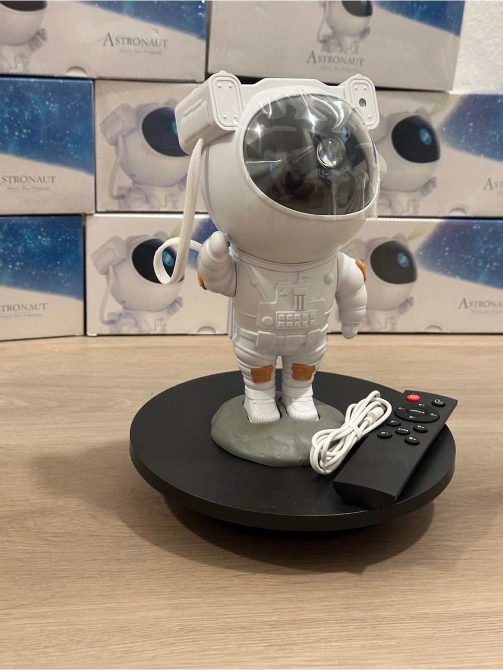 White Astronaut VR/AR Mood Light With Remote